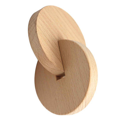 Interlocking Discs Solid Wooden Toy