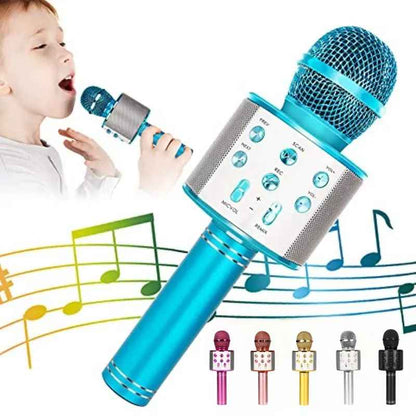 Portable Wireless Bluetooth Karaoke Machine Microphone