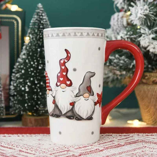 550mL Christmas Wizard Ceramic Mug