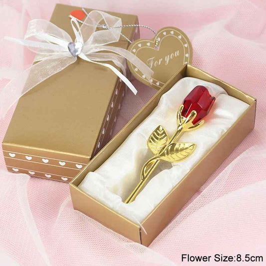 Luxury Sweet Artificial Rose Flowers with Box