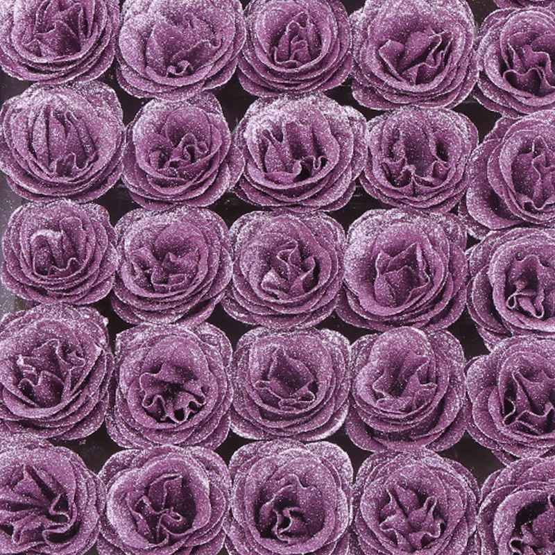 30pcs Artificial Crystal Glitter Roses Flower Bouquet