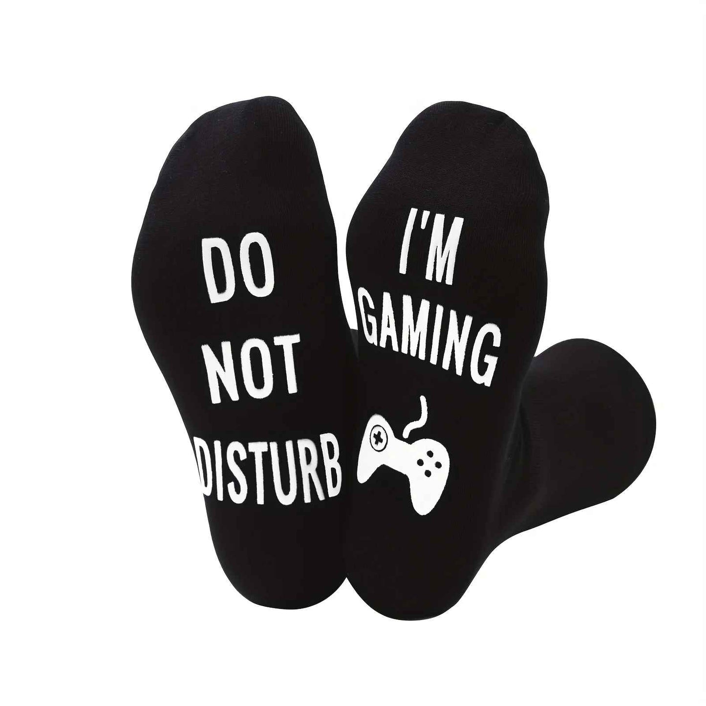 1 Pair 'I Am Gaming' Funny Cotton Socks