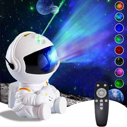 Astronaut LED Galaxy Star Projector Night Light