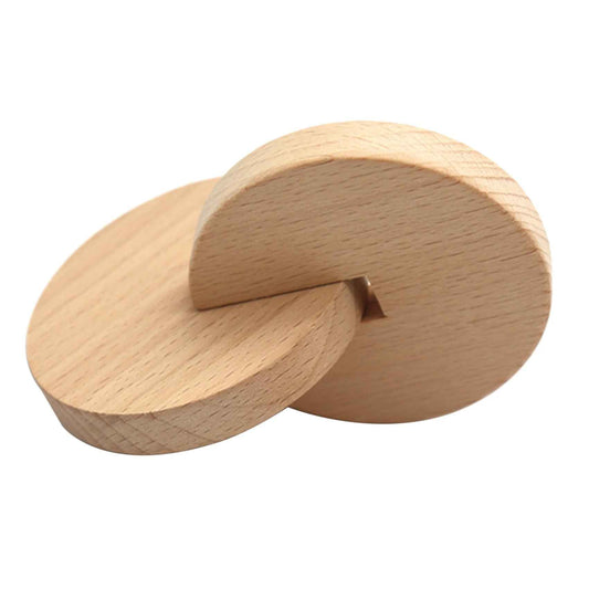 Interlocking Discs Solid Wooden Toy