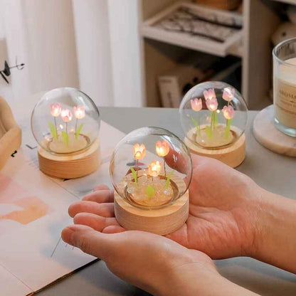 Cute Mini DIY Tulip Night Light