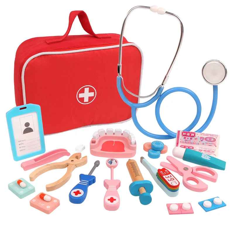 Wooden Doctor Educational Pretend Play Toy