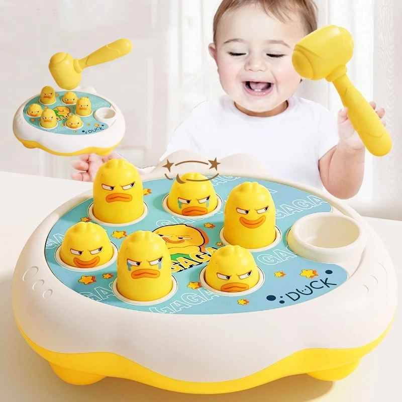 Whack-A-Duck Cute Kids Interaction Game Toys