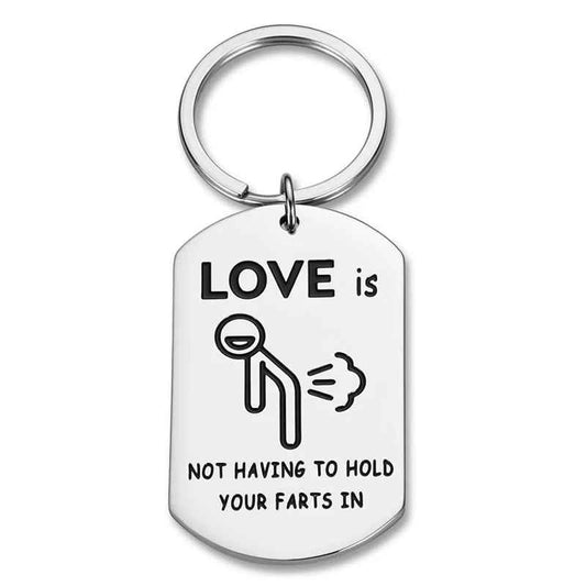 Funny Message Keychain Gift