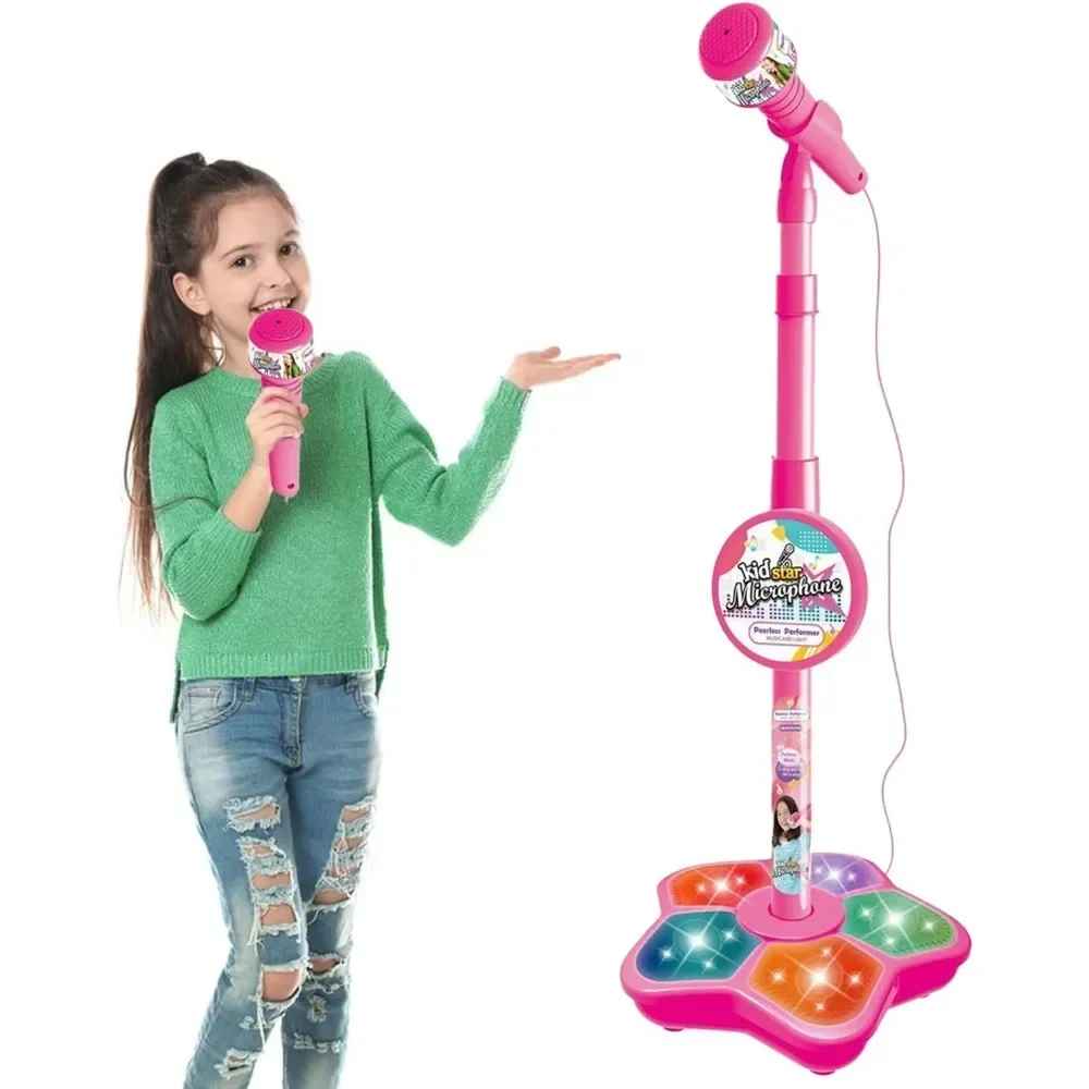 Kids Sing Microphone Musical Toy and Stand