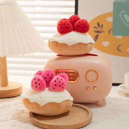 Jelly Cat New Strawberry Birthday Cake Plush Doll