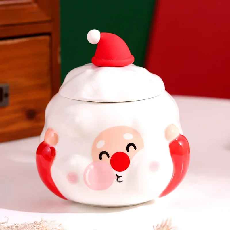 Cool and Cute Christmas Santa Mug with Gift Box