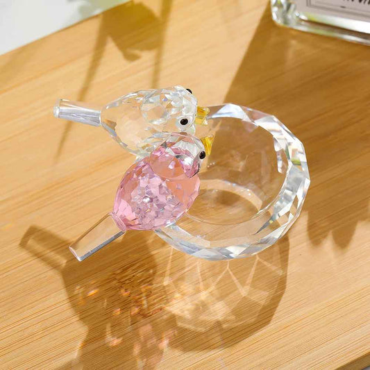 Crystal Bird Jewelry Bowl Home Decor – Small Jewelry Holder