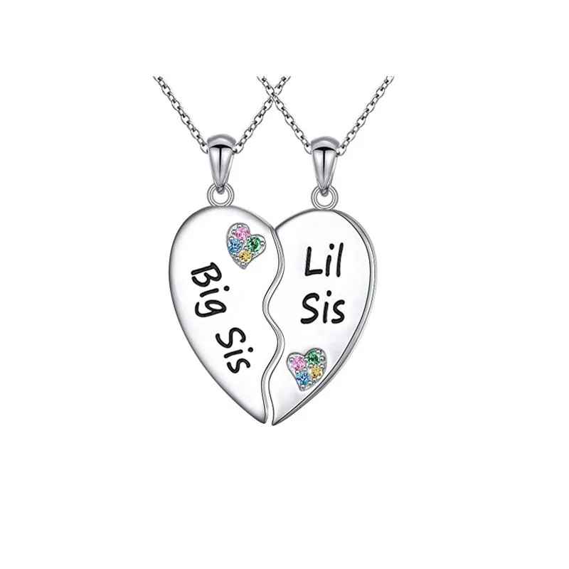 2-Piece Set Matching Pendant Necklace