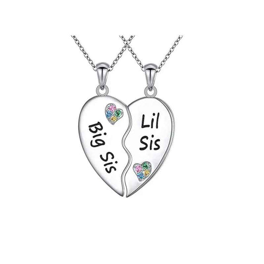 2-Piece Set Matching Pendant Necklace