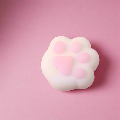 Cute Mochi Cat Paw Stress Relief Soft Squeeze Toy