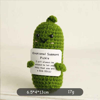 Cute Mini Handwoven Positive Energy Knitted Plush Dolls