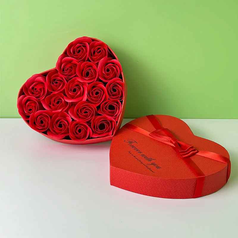 Romantic and Sweet Artificial Rose Gift Box