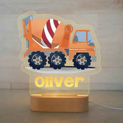 Personalized Children Animal Night Acrylic Lamp