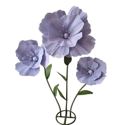 Three-Dimensional Big Artificial Foam Flower