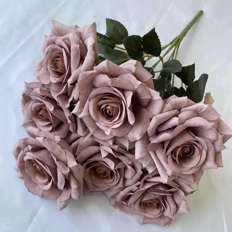 7 Head Artificial Diamond Rose Bouquet