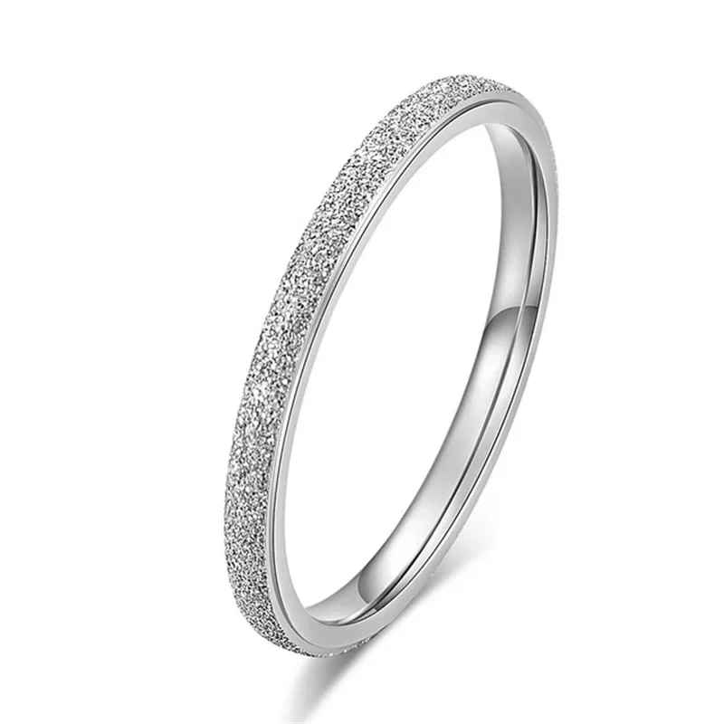 2mm Elegant Stainless Steel Scrub Ring